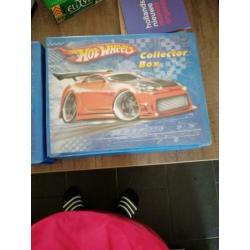 Hotwheels opbergboxen met autootjes