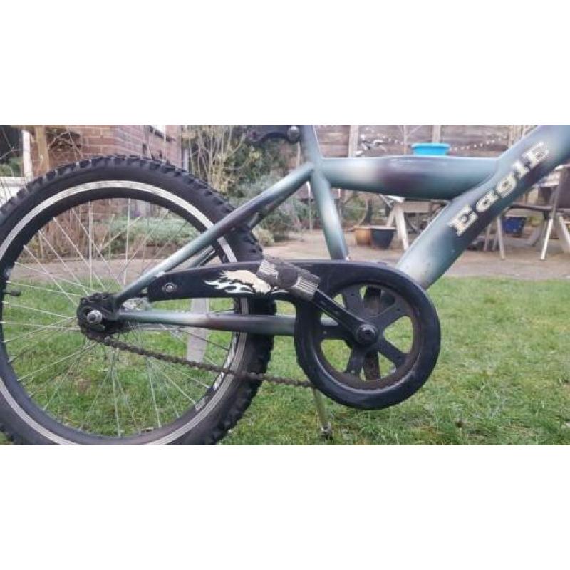 Stoere Fiets 20 inch jongens leeftijd vanaf 5-6 jaar