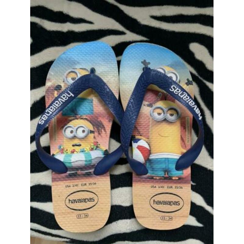 havaianas slippers minions maat 33/34