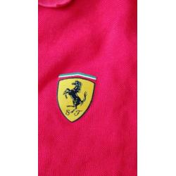 Orgineel Ferrari polo shirt maat 176.