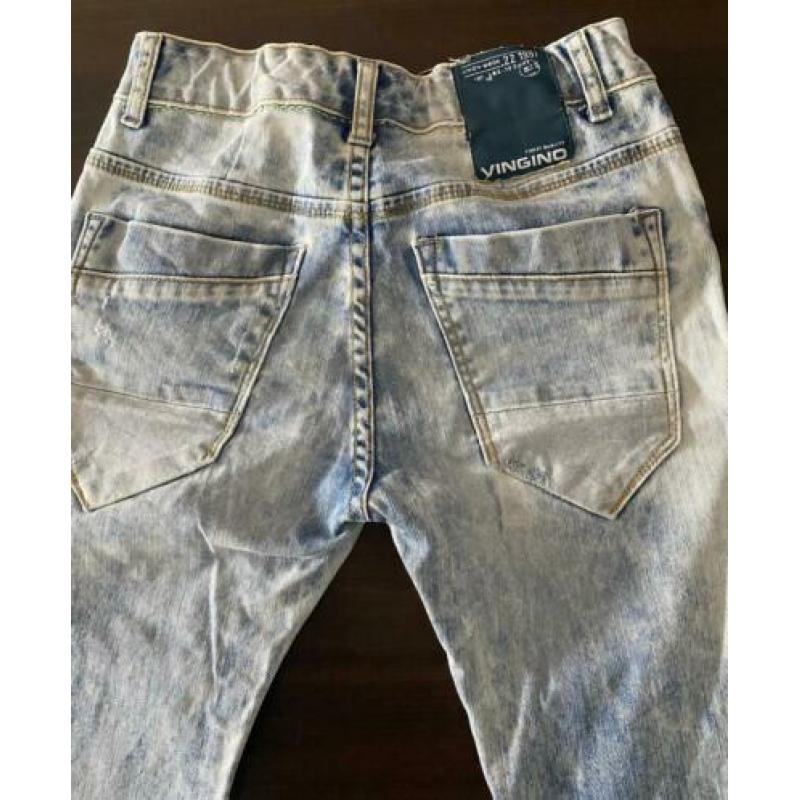 Vingino jongensbroek jeans maat 13 158 (13 jaar)