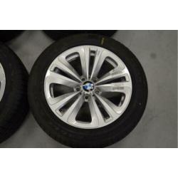 gebr.set 18'' Bmw F10 velgen met Goodyear all-season banden