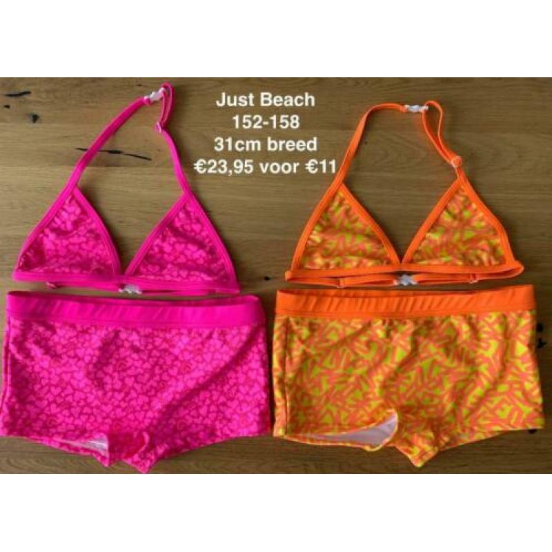 Bikini, short, badpak, UV shirt 146-152 Zee&Zo NIEUW