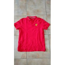 Orgineel Ferrari polo shirt maat 176.