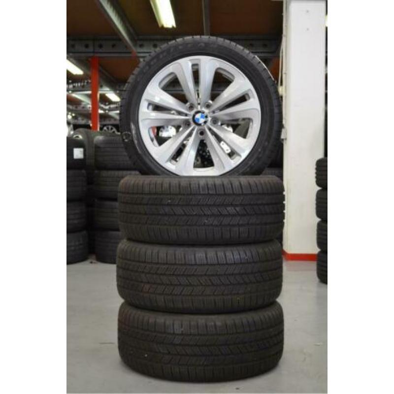 gebr.set 18'' Bmw F10 velgen met Goodyear all-season banden