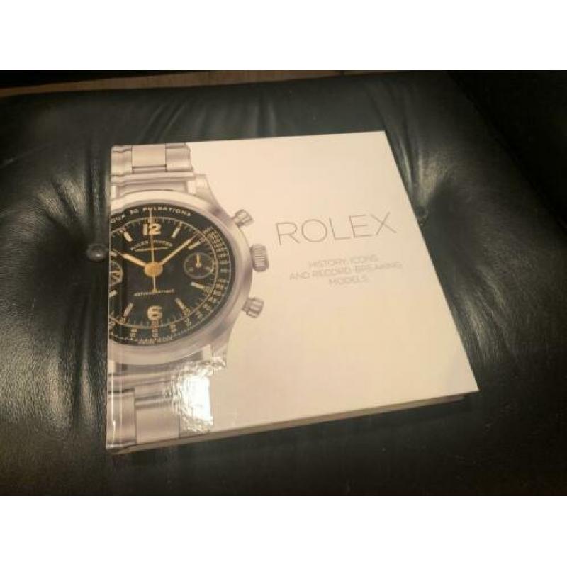 Rolex boek History, icons and record breaking models