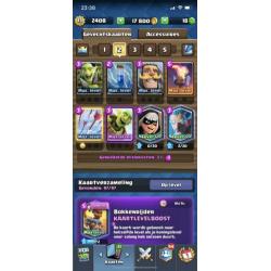 Clash royale account Max level 13