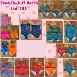 Bikini, short, badpak, UV shirt 146-152 Zee&Zo NIEUW