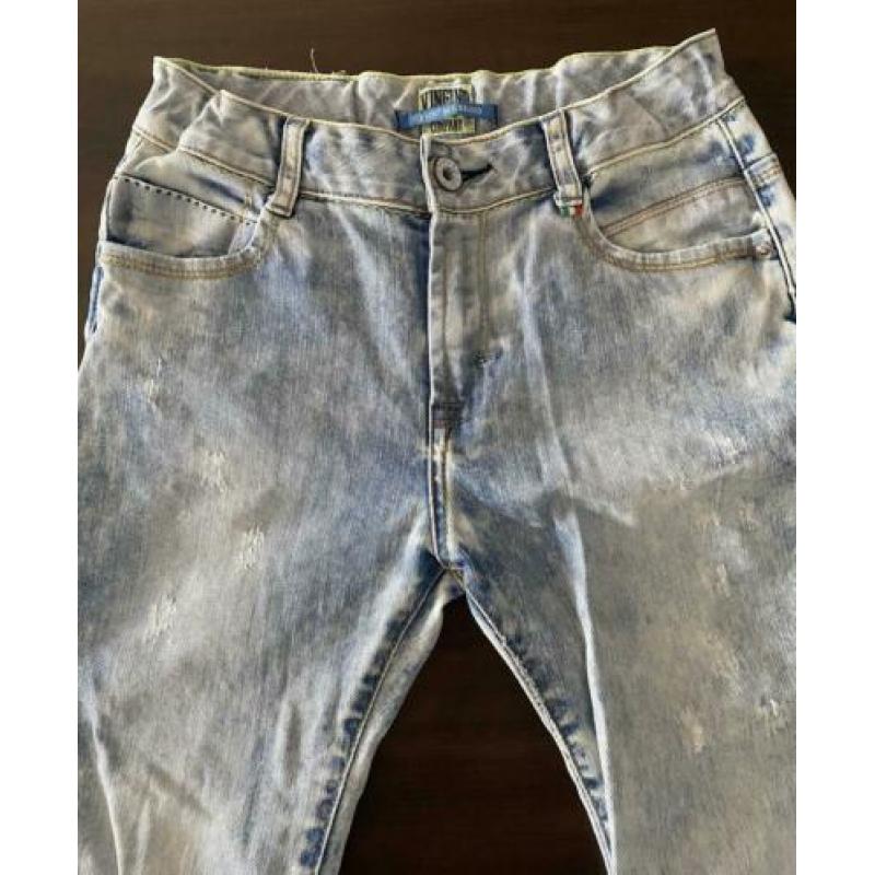 Vingino jongensbroek jeans maat 13 158 (13 jaar)