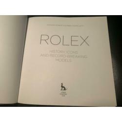 Rolex boek History, icons and record breaking models