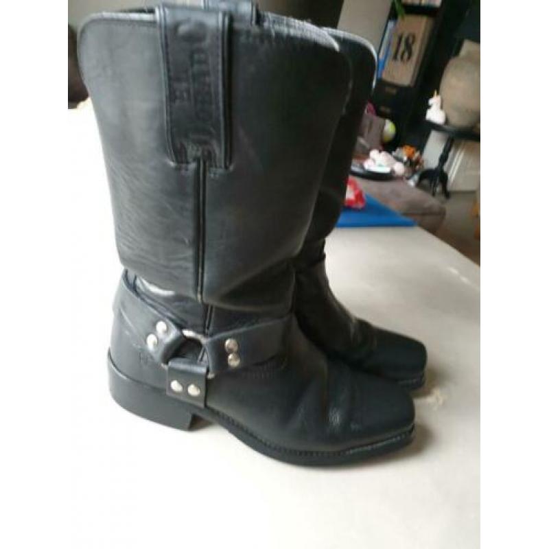 El dorade biker boots! 40 np 425! Kalfsleer