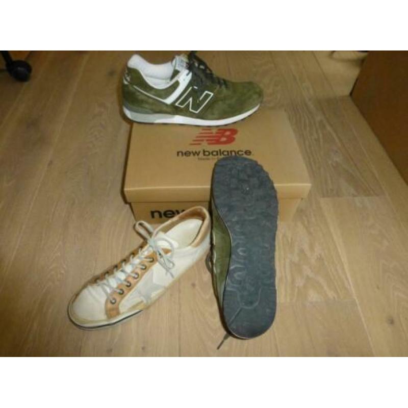 New Balance en Golden Goose sneakers mt 42,5 totaal 99 euro