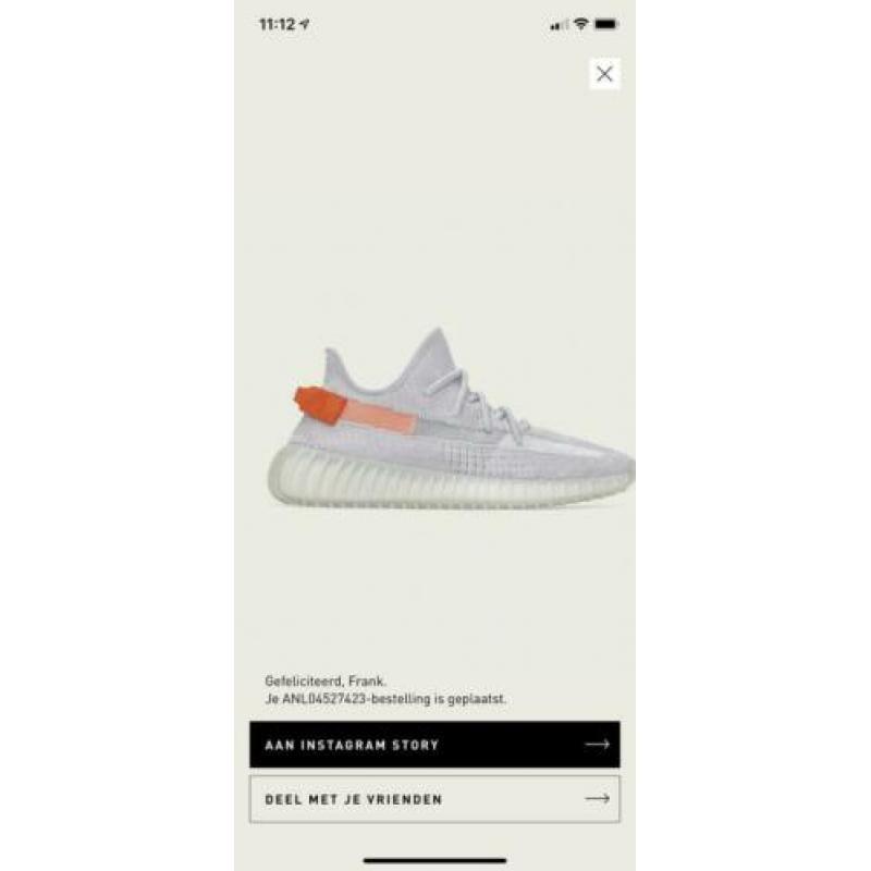 YEEZY 350 taillight (maat 42) bieden vanaf 250