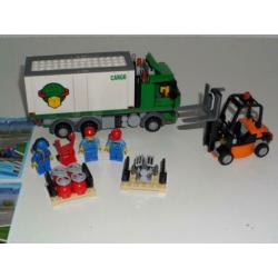 Lego 60020 Cargo Truck met boekjes Als nieuw