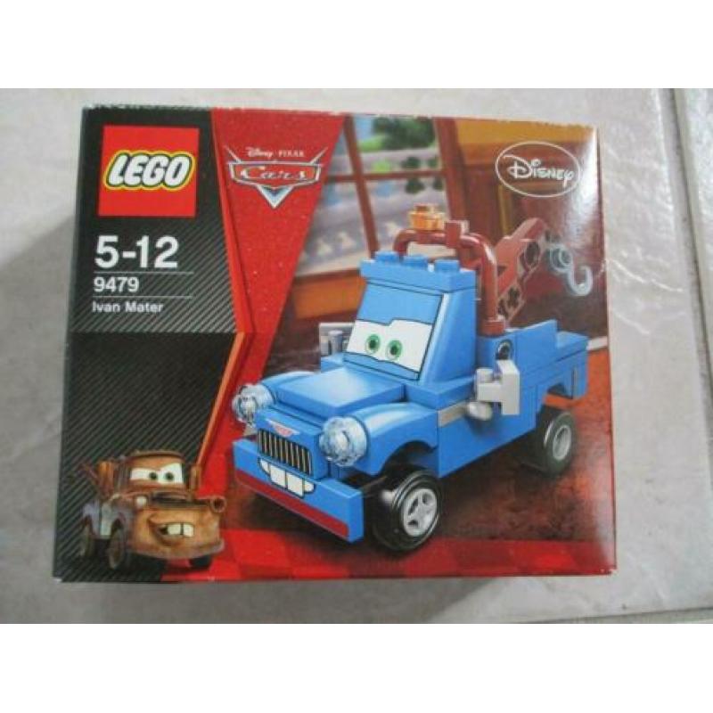 CARS IVAN MATER Lego 9479 NIEUW in doosje