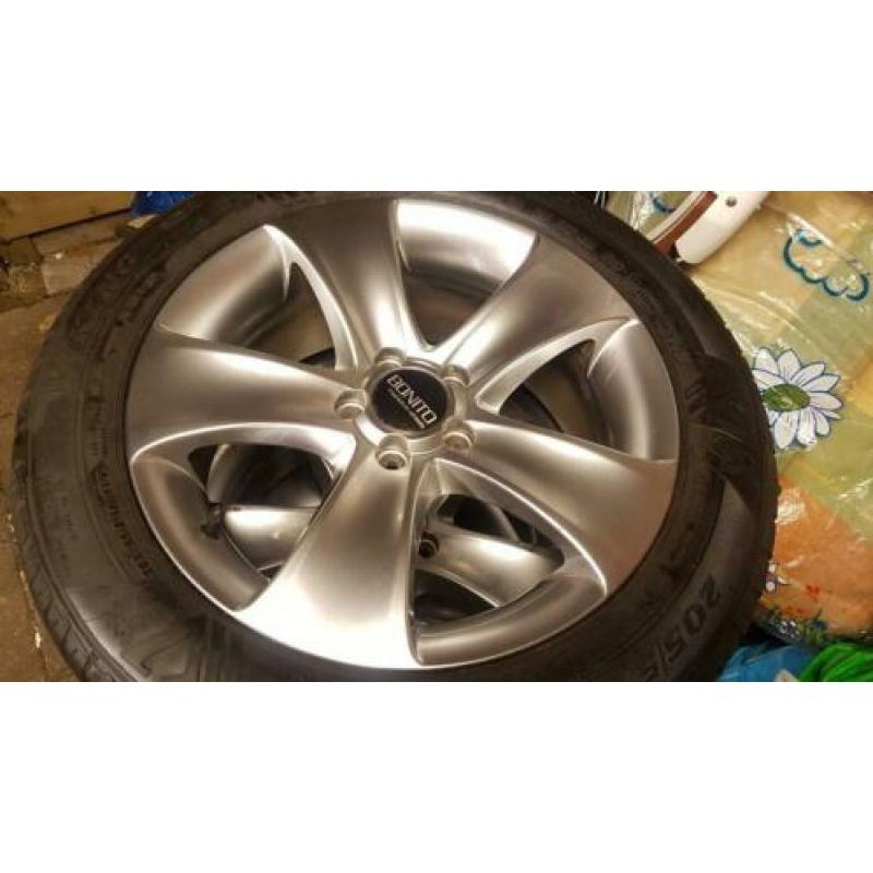 Vw Golf 4 Audi Seat Skoda Zomerbanden 16 inch Velgen 5x100