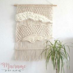 Macrame Muurhanger "INVERNO"