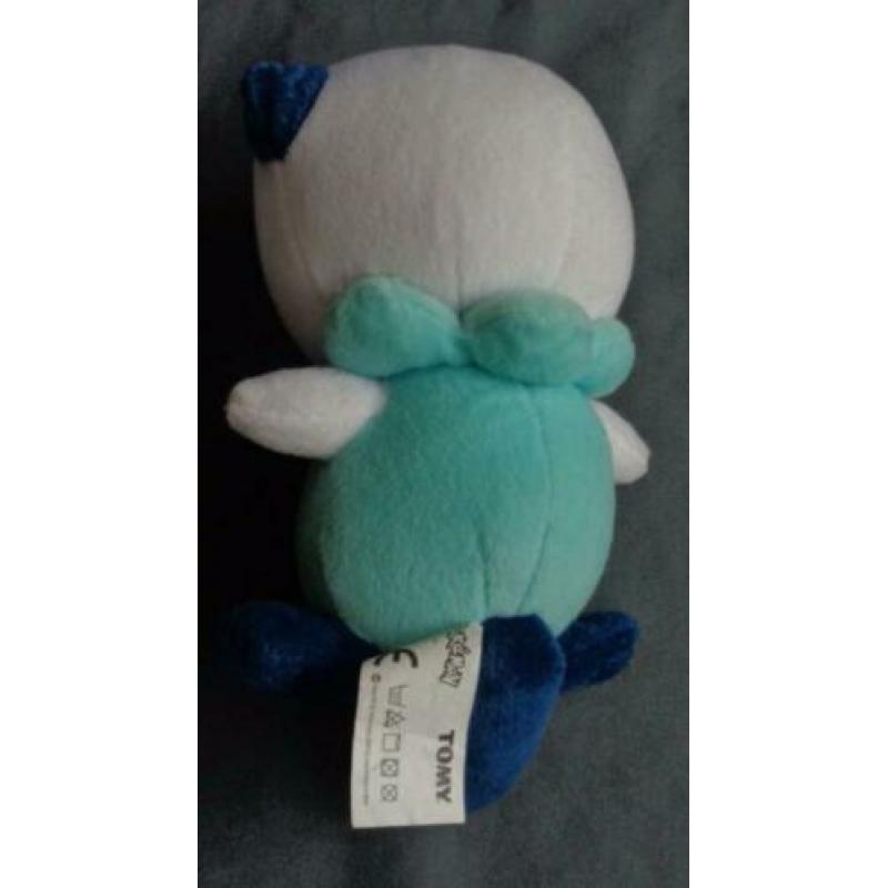 2011 Tomy Nintendo POKEMON 501 Oshawott knuffel 16cm plush s