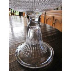 Prachtige kristal Val St Lambert tazza compotier -