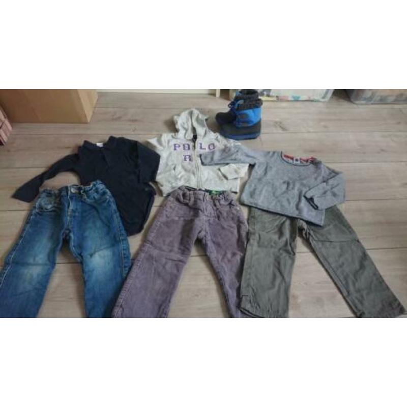 kinderkleding pakket, maat 86 92 broek trui romper