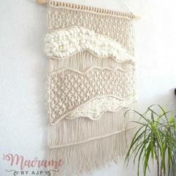 Macrame Muurhanger "INVERNO"