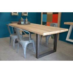 Industriële TAFELS steigerhout Eettafel Bureau Salontafels