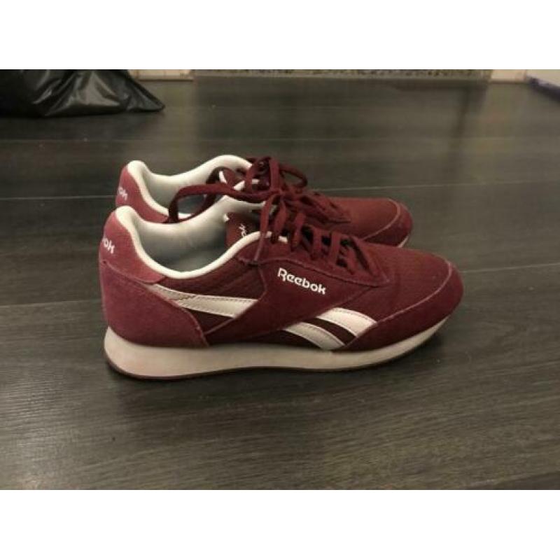 Reebok schoenen 37,5 in bordeaux rood