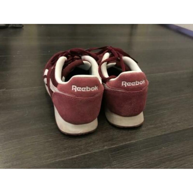 Reebok schoenen 37,5 in bordeaux rood