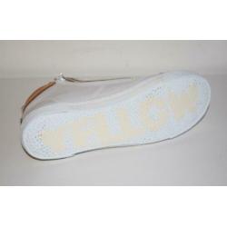 YELLOW CAB - leren boots Boogie white - maat 37