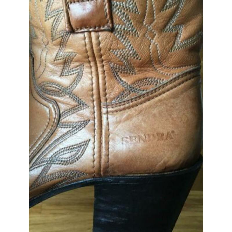 Sendra laarsjes cognac maat 38