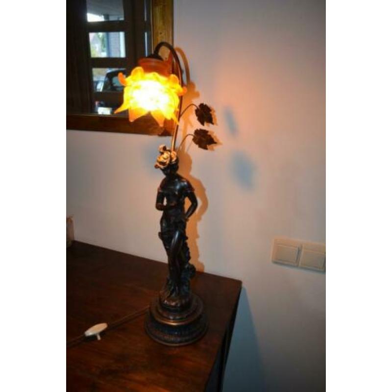 Antieke Ferville lamp