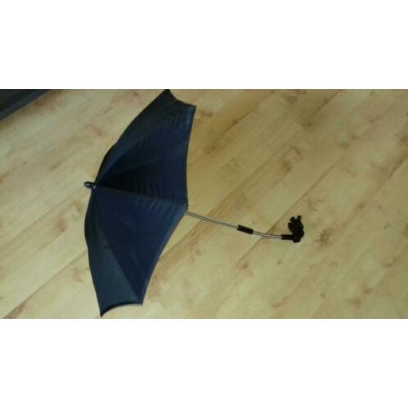 Parasol kinderwagen, zwart