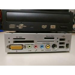 Kaartlezer USB Firewire S-video geluid ect