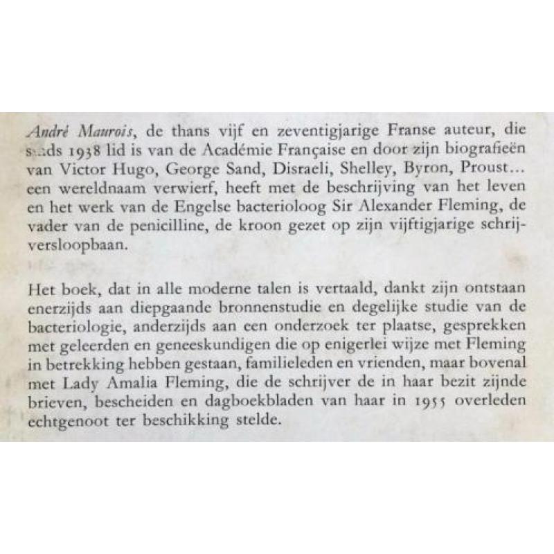 André Maurois - Het leven van Alexander Fleming