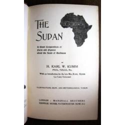 The Sudan 1907 H Karl Kumm Afrika Soedan