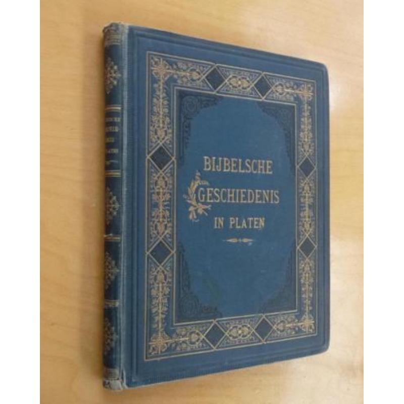 Bijbelsche geschiedenis in platen 1889 Nederlandsche