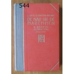 544. Antiek boek de Nar uit de maremmen 1929 eeuwige stad