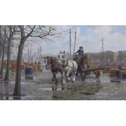 ==kade in Rotterdam==KOOPJE!!==G J van Overbeek 1882-1947==