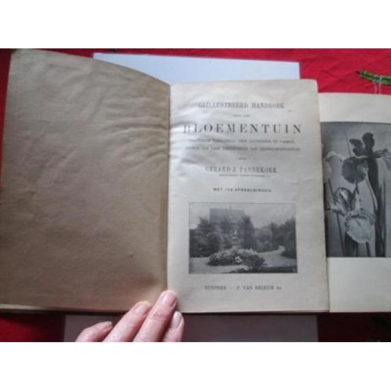 Pannekoek, G.J. - Geïllustreerd Handboek voor den tuin 1910