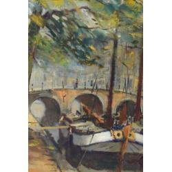 ==Jan Korthals 1916-1972==AMSTERDAM =op de gracht===