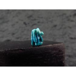 Egyptian faience Eye of Horus (Wedjat/Udjat) amulet