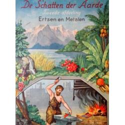 1930 Niemeijer Plaatjesboek~Schatten der Aarde~Ertsen Metale