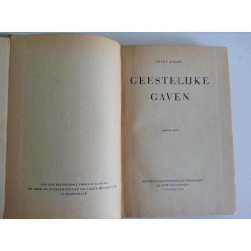 Geestelijke Gaven in 2 delen door Jozef Rudolf, 1942