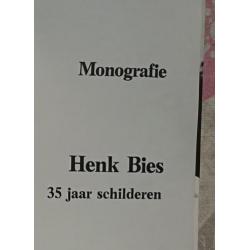 Henk Bies (1928-2006) Boek over zijn werk& leven 1981