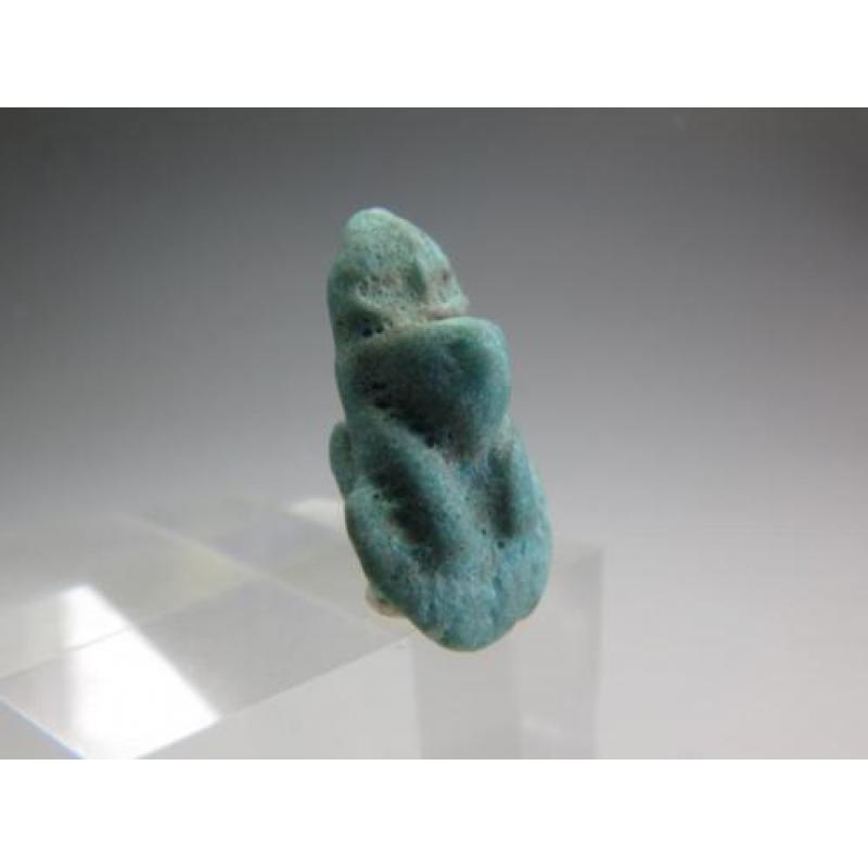 Egyptian faience fragment of Aegis as Bastet