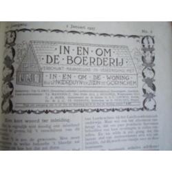 1927 In en om de woning en de boerderij. Maandblad.