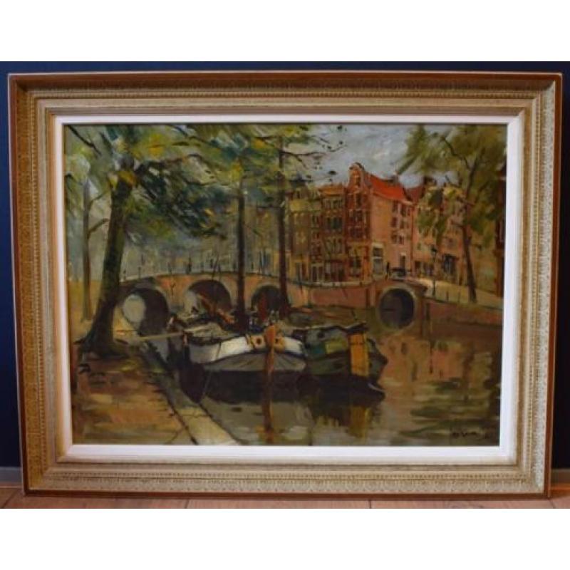 ==Jan Korthals 1916-1972==AMSTERDAM =op de gracht===