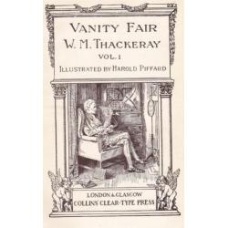 Thackeray, W.M. - Vanity Fair (2 vols. ± 1920)