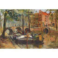 ==Jan Korthals 1916-1972==AMSTERDAM =op de gracht===