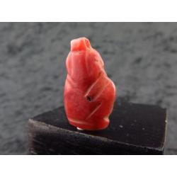 Egyptian carnelian Harpocrates amulet (young Horus)